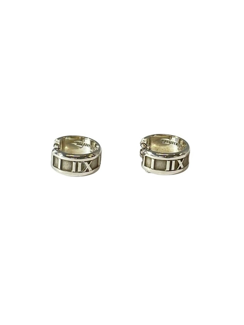 Tiffany & Co Earrings Atlas Silver